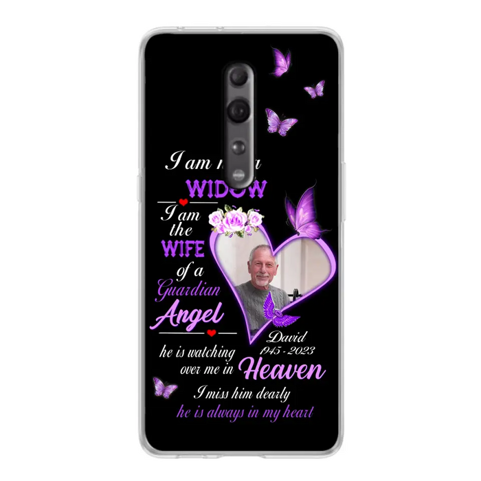 Custom Personalized Memorial Phone Case - Memorial Gift Idea For Family - Case For Oppo/Xiaomi/Huawei - I Am Not A Widow