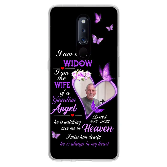 Custom Personalized Memorial Phone Case - Memorial Gift Idea For Family - Case For Oppo/Xiaomi/Huawei - I Am Not A Widow