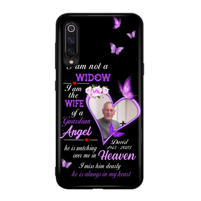 Custom Personalized Memorial Phone Case - Memorial Gift Idea For Family - Case For Oppo/Xiaomi/Huawei - I Am Not A Widow