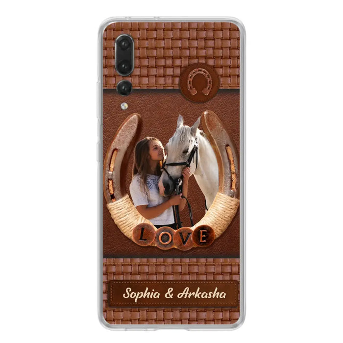 Custom Personalized Horse Phone Case - Upload Photo - Gift Idea Horse Lover - Case For Xiaomi/ Oppo/ Huawei