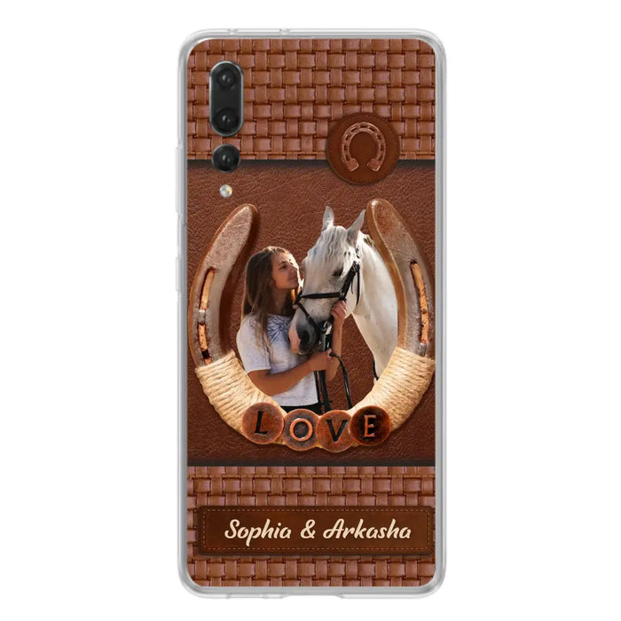 Custom Personalized Horse Phone Case - Upload Photo - Gift Idea Horse Lover - Case For Xiaomi/ Oppo/ Huawei