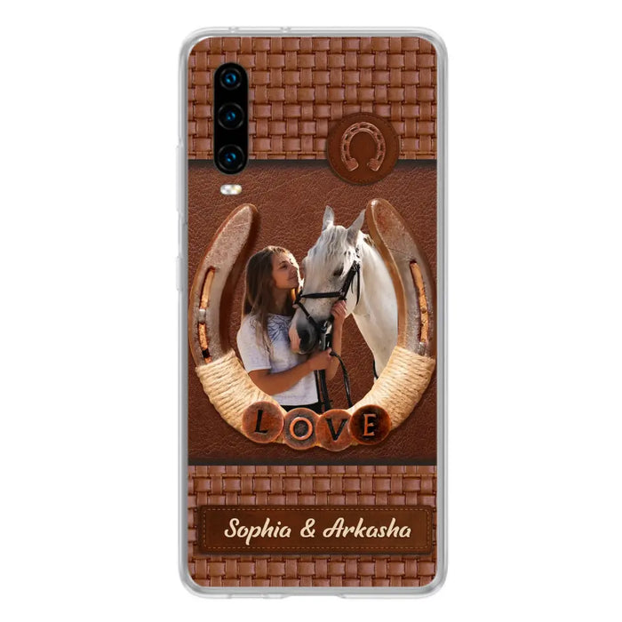 Custom Personalized Horse Phone Case - Upload Photo - Gift Idea Horse Lover - Case For Xiaomi/ Oppo/ Huawei