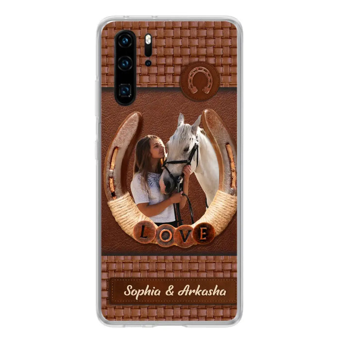 Custom Personalized Horse Phone Case - Upload Photo - Gift Idea Horse Lover - Case For Xiaomi/ Oppo/ Huawei