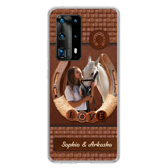 Custom Personalized Horse Phone Case - Upload Photo - Gift Idea Horse Lover - Case For Xiaomi/ Oppo/ Huawei