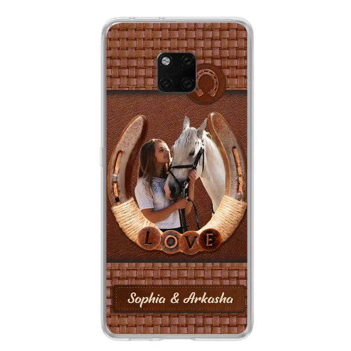 Custom Personalized Horse Phone Case - Upload Photo - Gift Idea Horse Lover - Case For Xiaomi/ Oppo/ Huawei