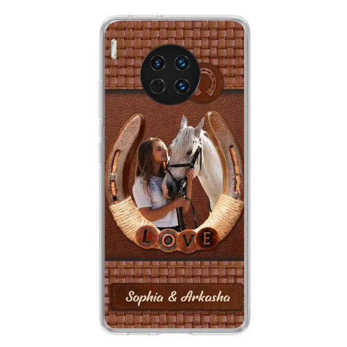 Custom Personalized Horse Phone Case - Upload Photo - Gift Idea Horse Lover - Case For Xiaomi/ Oppo/ Huawei