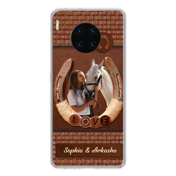 Custom Personalized Horse Phone Case - Upload Photo - Gift Idea Horse Lover - Case For Xiaomi/ Oppo/ Huawei