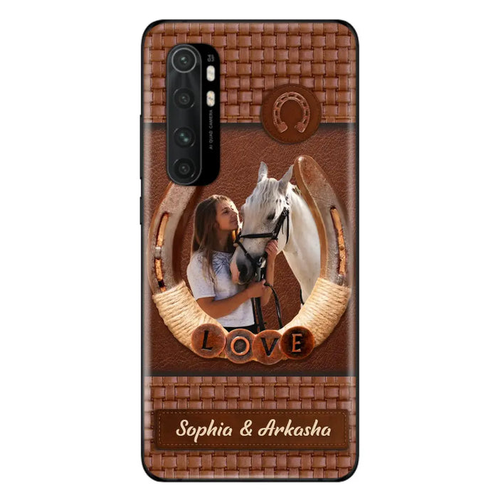 Custom Personalized Horse Phone Case - Upload Photo - Gift Idea Horse Lover - Case For Xiaomi/ Oppo/ Huawei