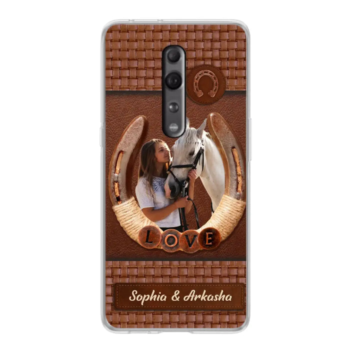 Custom Personalized Horse Phone Case - Upload Photo - Gift Idea Horse Lover - Case For Xiaomi/ Oppo/ Huawei