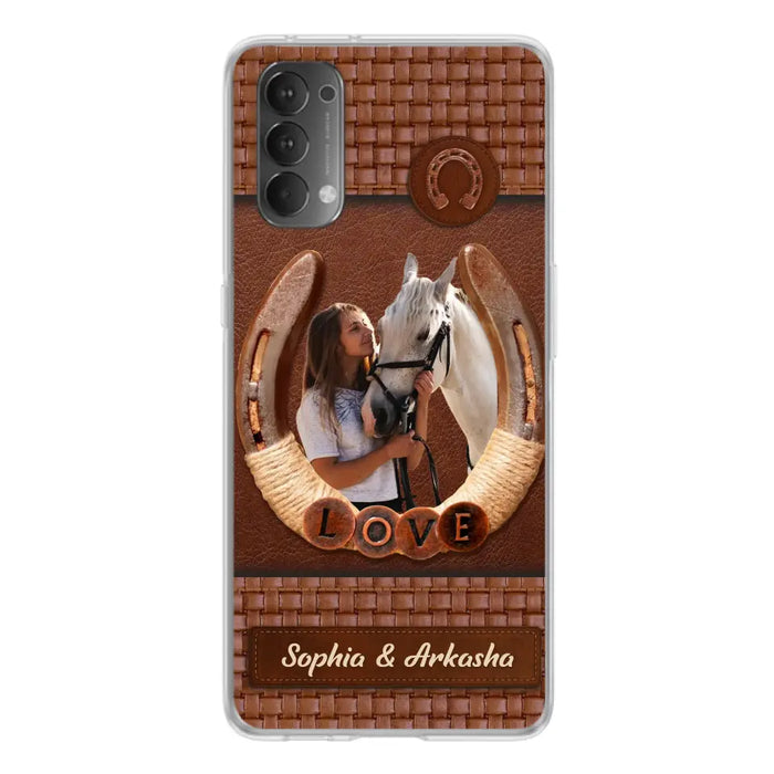 Custom Personalized Horse Phone Case - Upload Photo - Gift Idea Horse Lover - Case For Xiaomi/ Oppo/ Huawei