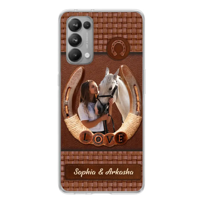 Custom Personalized Horse Phone Case - Upload Photo - Gift Idea Horse Lover - Case For Xiaomi/ Oppo/ Huawei