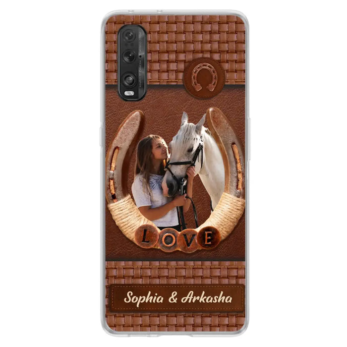 Custom Personalized Horse Phone Case - Upload Photo - Gift Idea Horse Lover - Case For Xiaomi/ Oppo/ Huawei