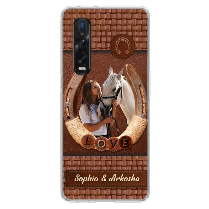 Custom Personalized Horse Phone Case - Upload Photo - Gift Idea Horse Lover - Case For Xiaomi/ Oppo/ Huawei