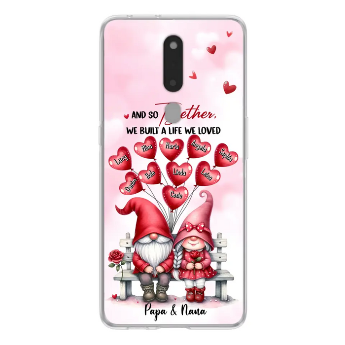 Custom Personalized Grandma Phone Case - Gift Idea For Grandma/Grandpa - Up to 10 Kids - And So Together We Built A Life We Loved - Case For Oppo/Xiaomi/Huawei