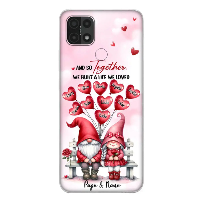 Custom Personalized Grandma Phone Case - Gift Idea For Grandma/Grandpa - Up to 10 Kids - And So Together We Built A Life We Loved - Case For Oppo/Xiaomi/Huawei