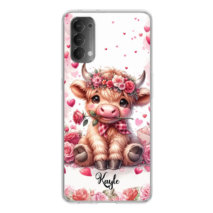 Lovely Highland Phone Case - Gift Idea For Birthday/Valentine's Day - Case For Oppo, Xiaomi, Huawei