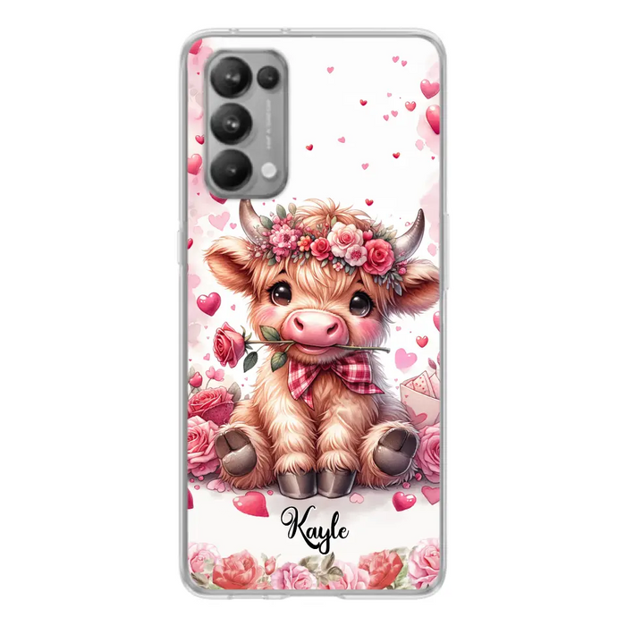 Lovely Highland Phone Case - Gift Idea For Birthday/Valentine's Day - Case For Oppo, Xiaomi, Huawei