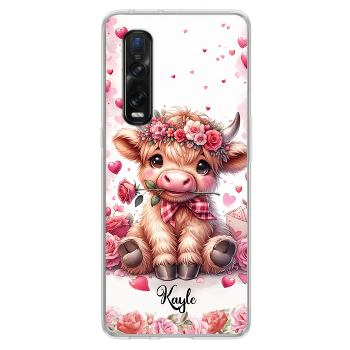 Lovely Highland Phone Case - Gift Idea For Birthday/Valentine's Day - Case For Oppo, Xiaomi, Huawei