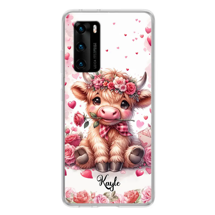 Lovely Highland Phone Case - Gift Idea For Birthday/Valentine's Day - Case For Oppo, Xiaomi, Huawei