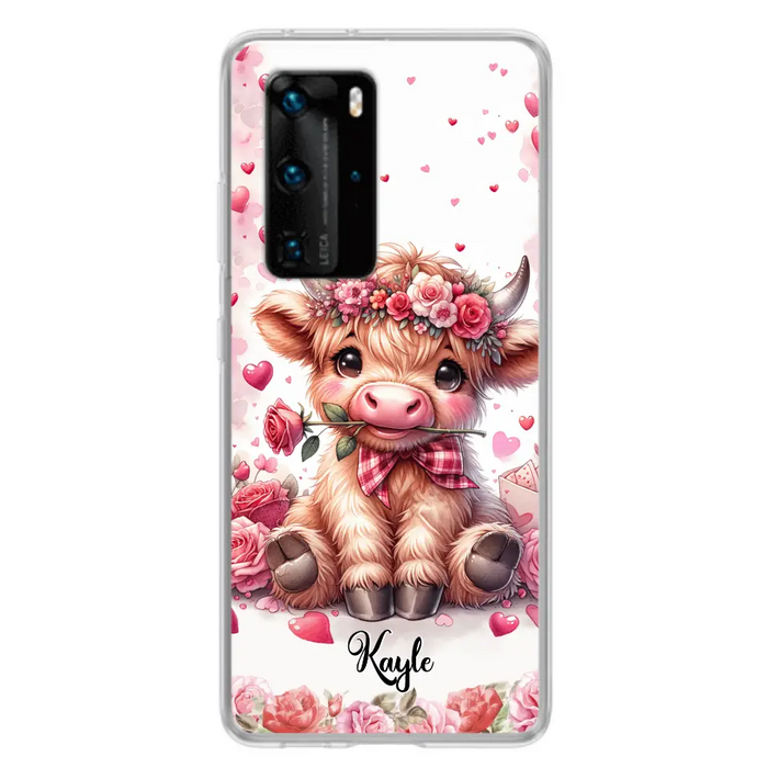 Lovely Highland Phone Case - Gift Idea For Birthday/Valentine's Day - Case For Oppo, Xiaomi, Huawei