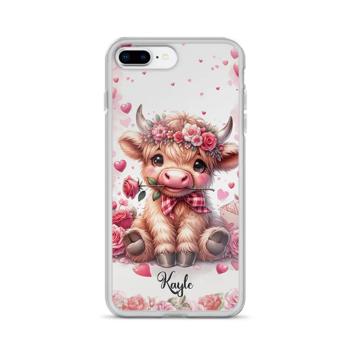 Lovely Highland Phone Case - Gift Idea For Birthday/Valentine's Day - Case For iPhone, Samsung