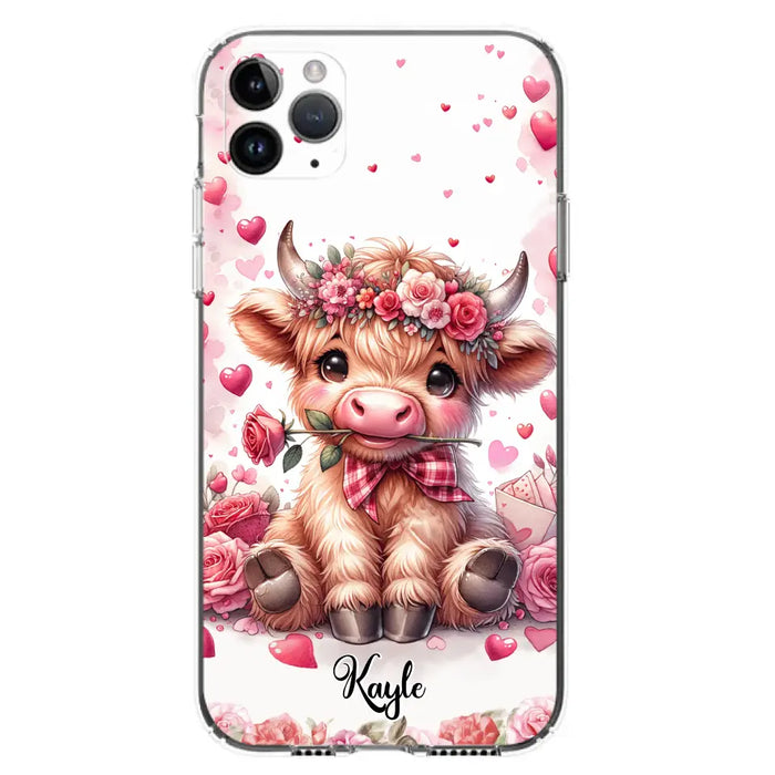 Lovely Highland Phone Case - Gift Idea For Birthday/Valentine's Day - Case For iPhone, Samsung