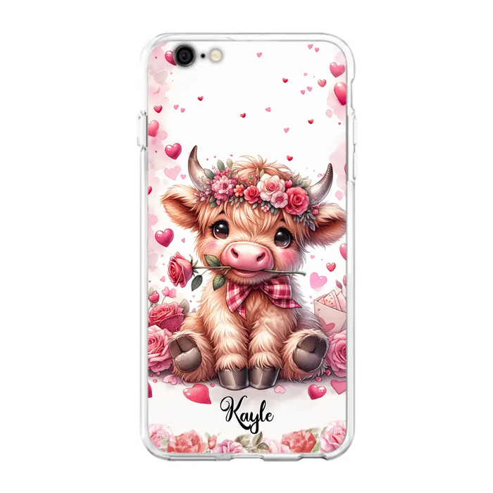 Lovely Highland Phone Case - Gift Idea For Birthday/Valentine's Day - Case For iPhone, Samsung