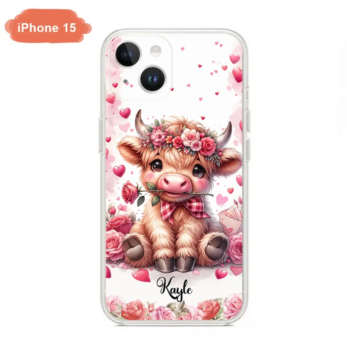 Lovely Highland Phone Case - Gift Idea For Birthday/Valentine's Day - Case For iPhone, Samsung