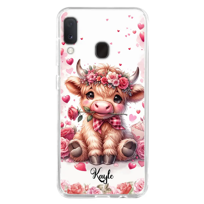 Lovely Highland Phone Case - Gift Idea For Birthday/Valentine's Day - Case For iPhone, Samsung