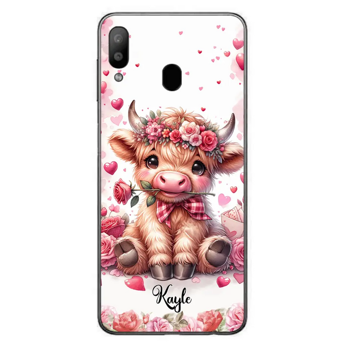 Lovely Highland Phone Case - Gift Idea For Birthday/Valentine's Day - Case For iPhone, Samsung