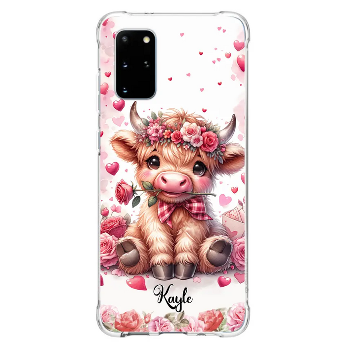 Lovely Highland Phone Case - Gift Idea For Birthday/Valentine's Day - Case For iPhone, Samsung