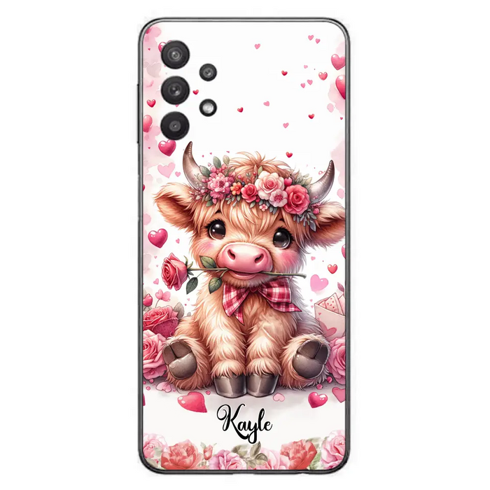 Lovely Highland Phone Case - Gift Idea For Birthday/Valentine's Day - Case For iPhone, Samsung