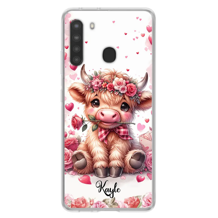 Lovely Highland Phone Case - Gift Idea For Birthday/Valentine's Day - Case For iPhone, Samsung