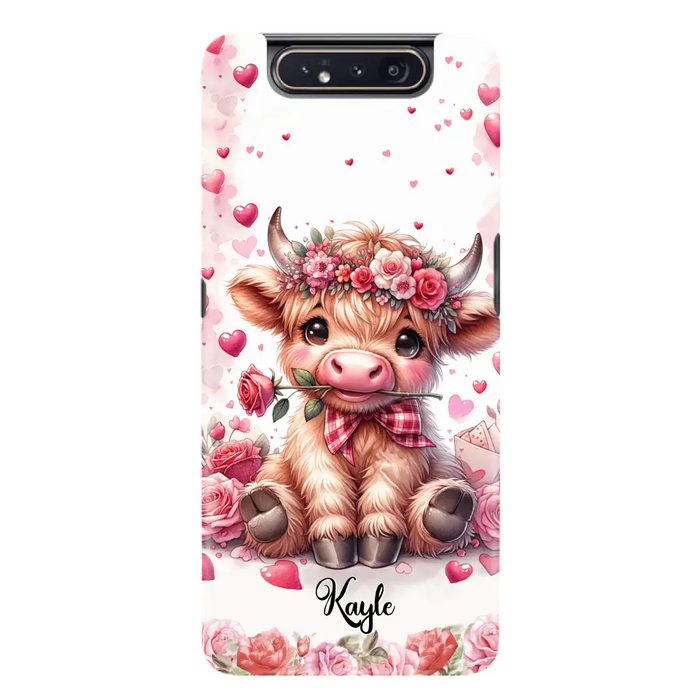 Lovely Highland Phone Case - Gift Idea For Birthday/Valentine's Day - Case For iPhone, Samsung