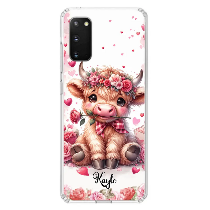 Lovely Highland Phone Case - Gift Idea For Birthday/Valentine's Day - Case For iPhone, Samsung