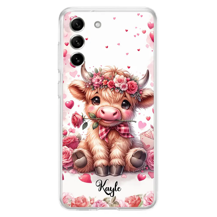 Lovely Highland Phone Case - Gift Idea For Birthday/Valentine's Day - Case For iPhone, Samsung