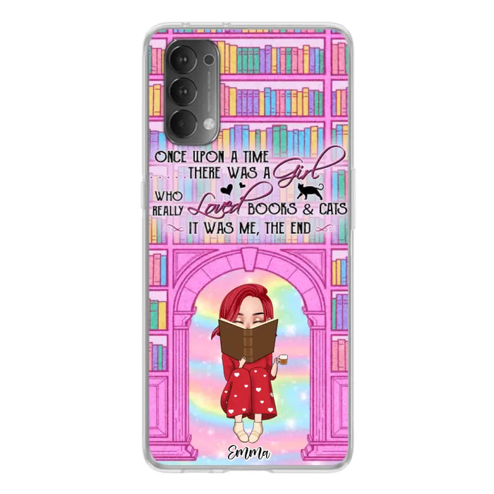 Custom Personalized Reading Girl Phone Case - Gift Idea For Books Lovers - It Was Me The End - Case For Oppo/Xiaomi/Huawei