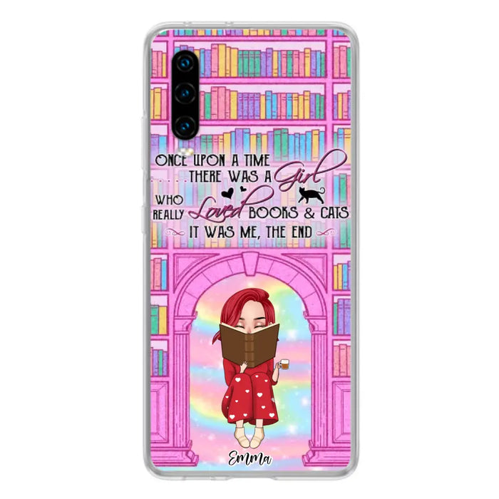 Custom Personalized Reading Girl Phone Case - Gift Idea For Books Lovers - It Was Me The End - Case For Oppo/Xiaomi/Huawei