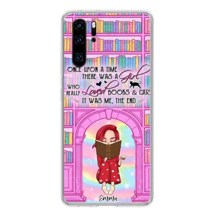 Custom Personalized Reading Girl Phone Case - Gift Idea For Books Lovers - It Was Me The End - Case For Oppo/Xiaomi/Huawei