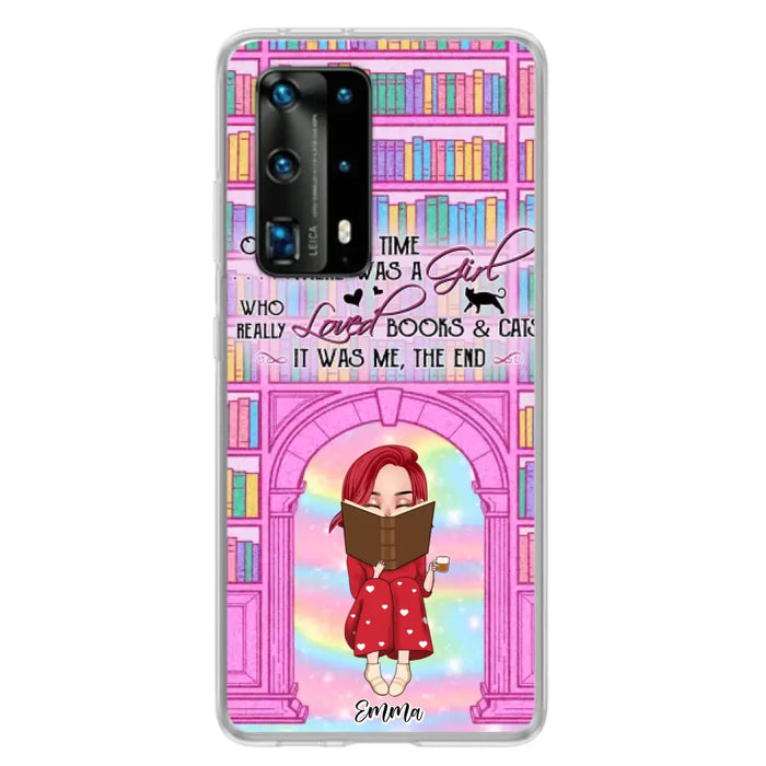 Custom Personalized Reading Girl Phone Case - Gift Idea For Books Lovers - It Was Me The End - Case For Oppo/Xiaomi/Huawei