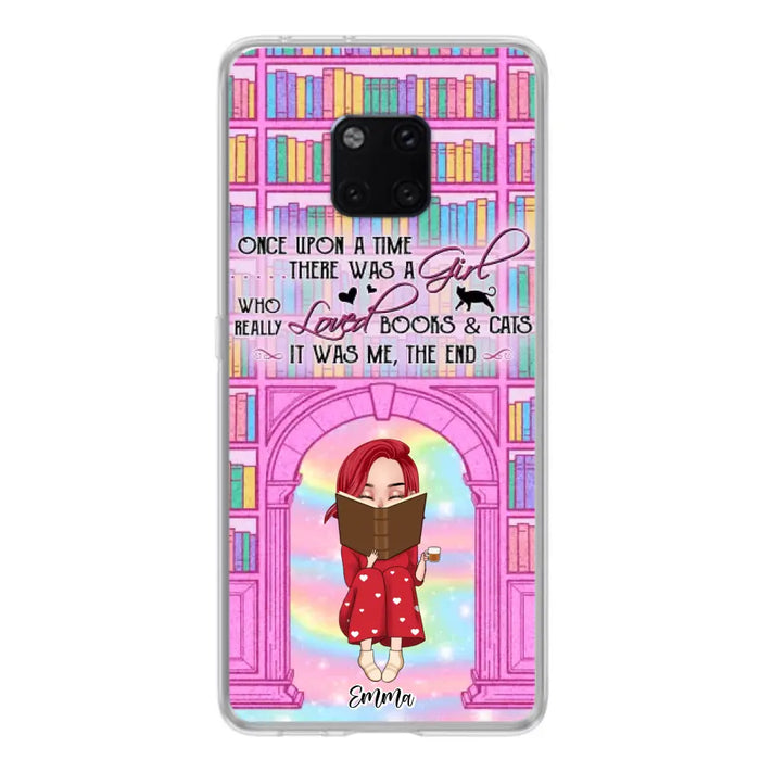 Custom Personalized Reading Girl Phone Case - Gift Idea For Books Lovers - It Was Me The End - Case For Oppo/Xiaomi/Huawei