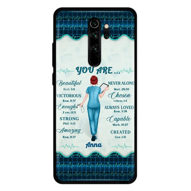 Personalized Nurse Phone Case - Gift Idea For Nurse/Birthday/Friend - You Are Beautiful - Cases For Oppo/Xiaomi/Huawei