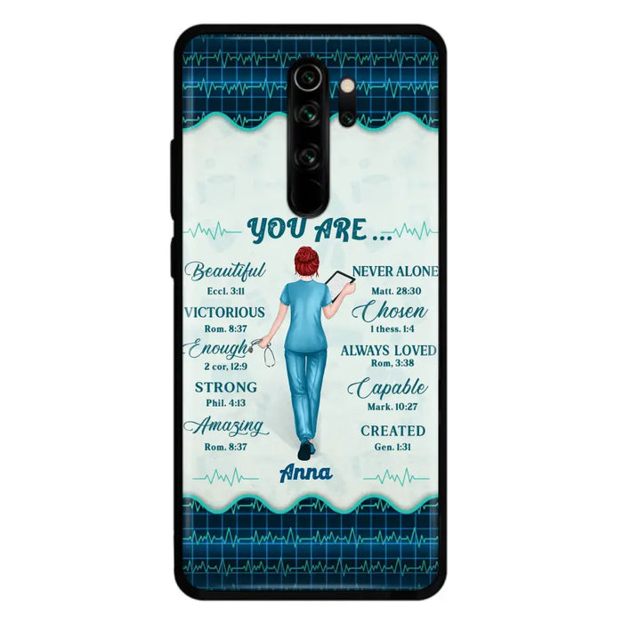 Custom Personalized Nurse Phone Case - Gift Idea For Nurse/ Birthday/ Friend - You Are Beautiful - Cases For Oppo/Xiaomi/Huawei