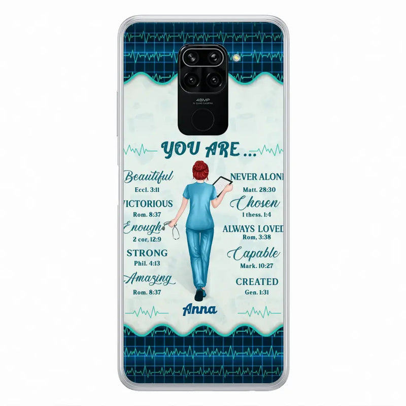 Personalized Nurse Phone Case - Gift Idea For Nurse/Birthday/Friend - You Are Beautiful - Cases For Oppo/Xiaomi/Huawei