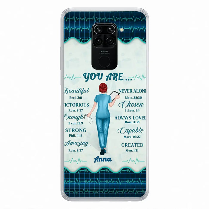 Custom Personalized Nurse Phone Case - Gift Idea For Nurse/ Birthday/ Friend - You Are Beautiful - Cases For Oppo/Xiaomi/Huawei