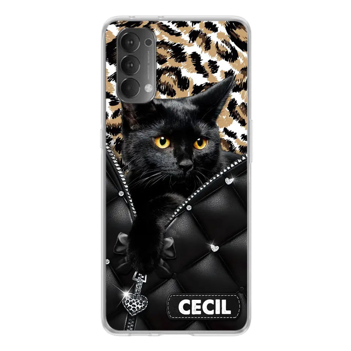 Custom Personalized Cat Phone Case For Oppo/Xiaomi/Huawei - Upload Photo - Gift Idea For Cat Lovers