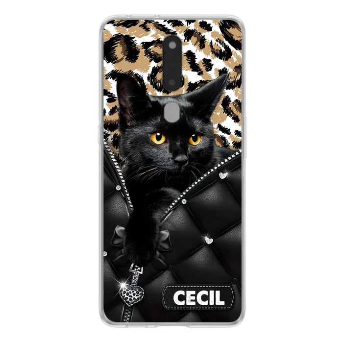 Custom Personalized Cat Phone Case For Oppo/Xiaomi/Huawei - Upload Photo - Gift Idea For Cat Lovers