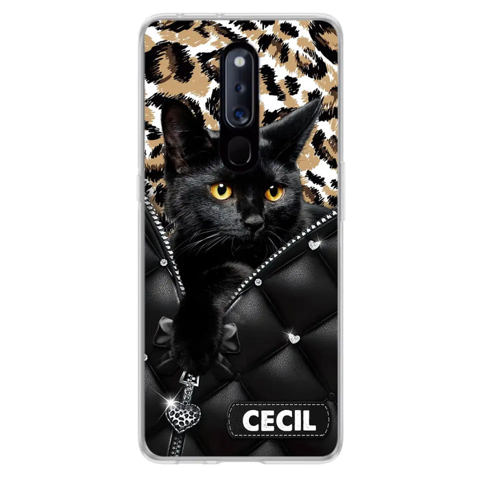 Custom Personalized Cat Phone Case For Oppo/Xiaomi/Huawei - Upload Photo - Gift Idea For Cat Lovers