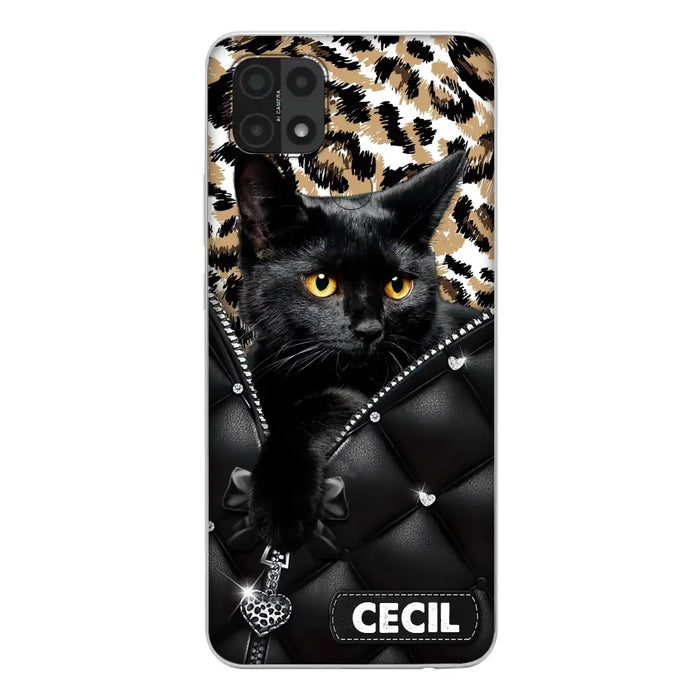 Custom Personalized Cat Phone Case For Oppo/Xiaomi/Huawei - Upload Photo - Gift Idea For Cat Lovers