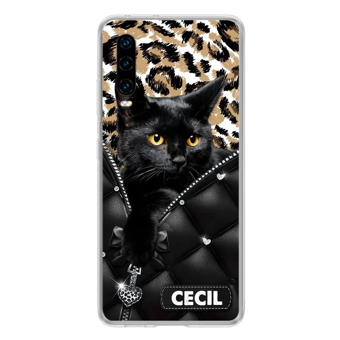 Custom Personalized Cat Phone Case For Oppo/Xiaomi/Huawei - Upload Photo - Gift Idea For Cat Lovers